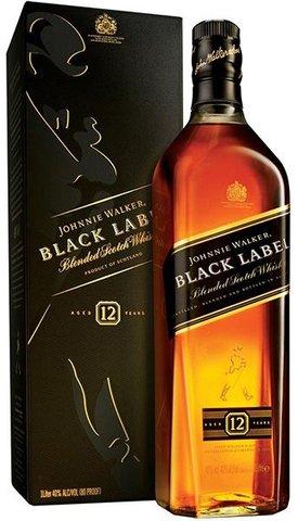 Black Label Bottle